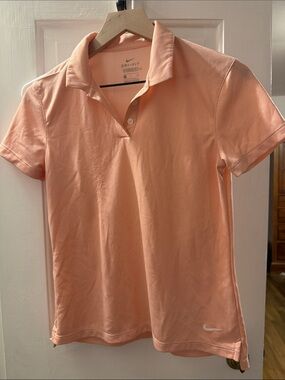 Nike Dri-Fit Peach Polo Women's Jersey
